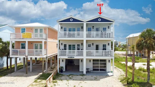 $879,000 | 107 41st Street, Unit D, Mexico Beach, FL 32456