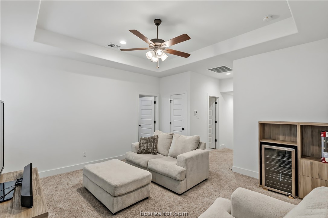 3512 Castine Court Bryan, TX 77808 - Photo 35 of 45 Game room/2nd Living area at the top of stairs