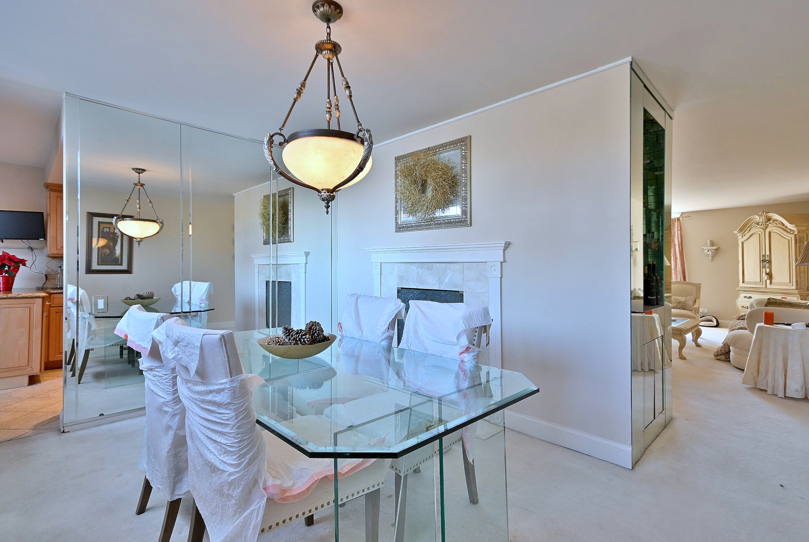 7 Birch Tree Court Elmhurst, IL 60126 - Photo 9 of 31 a view of a dining room with furniture
