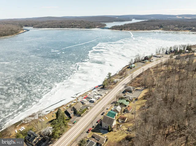 a view of an ocean with beach and ocean view