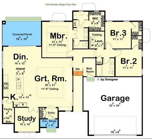 $510,000 | 1354 Rooster Rdg Road, Joelton, TN 37080