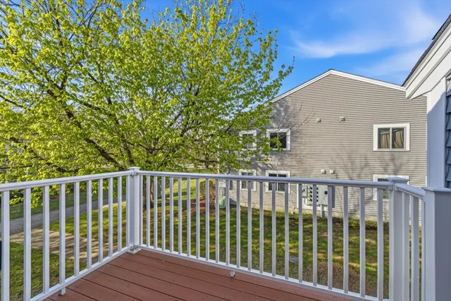a view of a wooden fence
