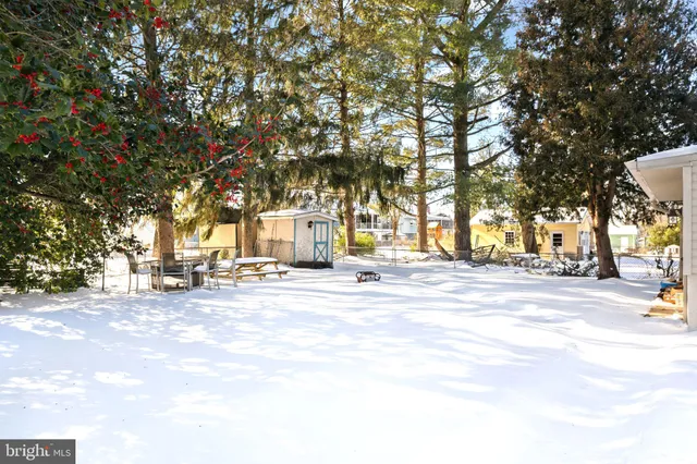 a view of outdoor space with seating
