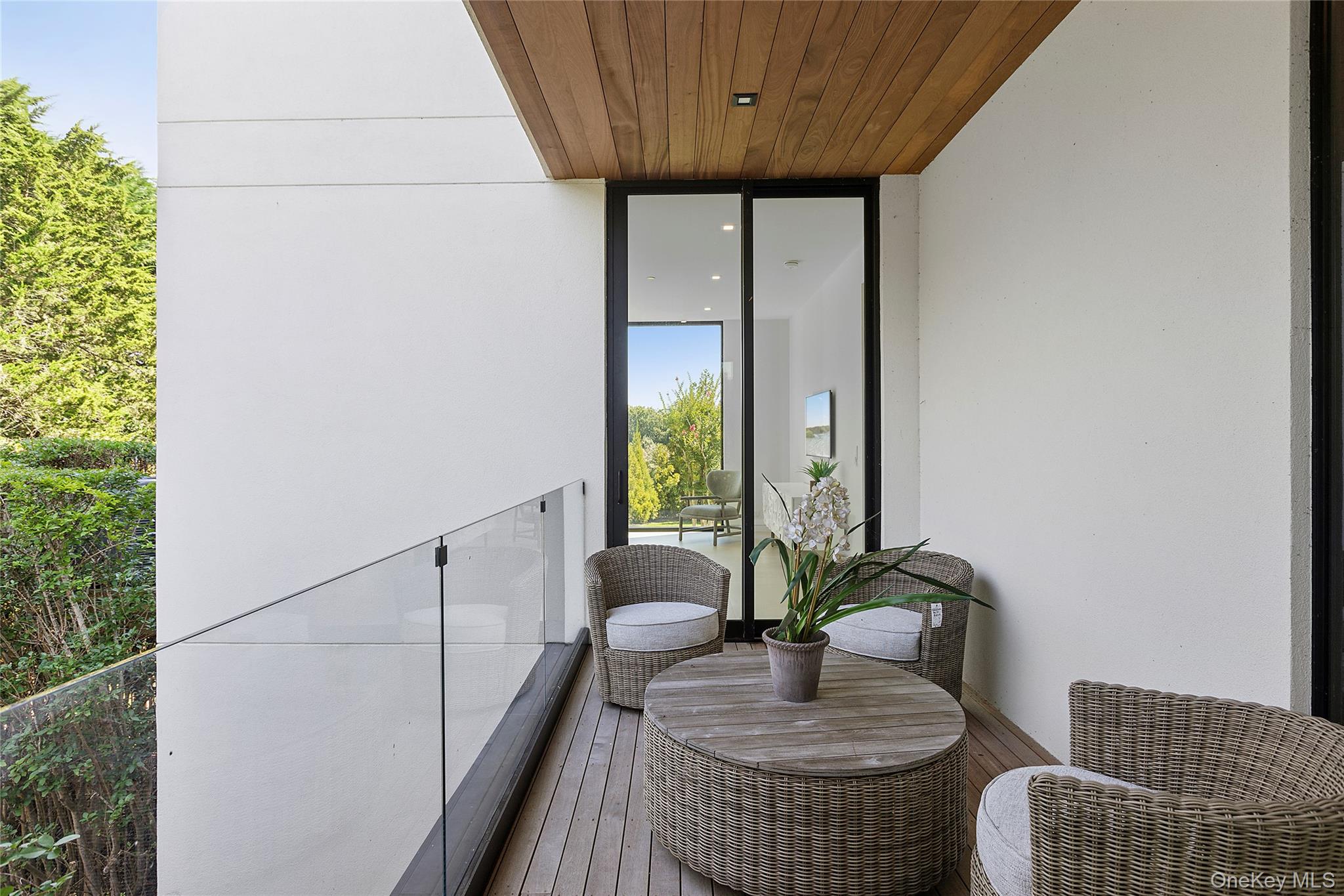 99 Pointe Mecox Lane Bridgehampton, NY 11976 - Photo 28 of 50 View of balcony