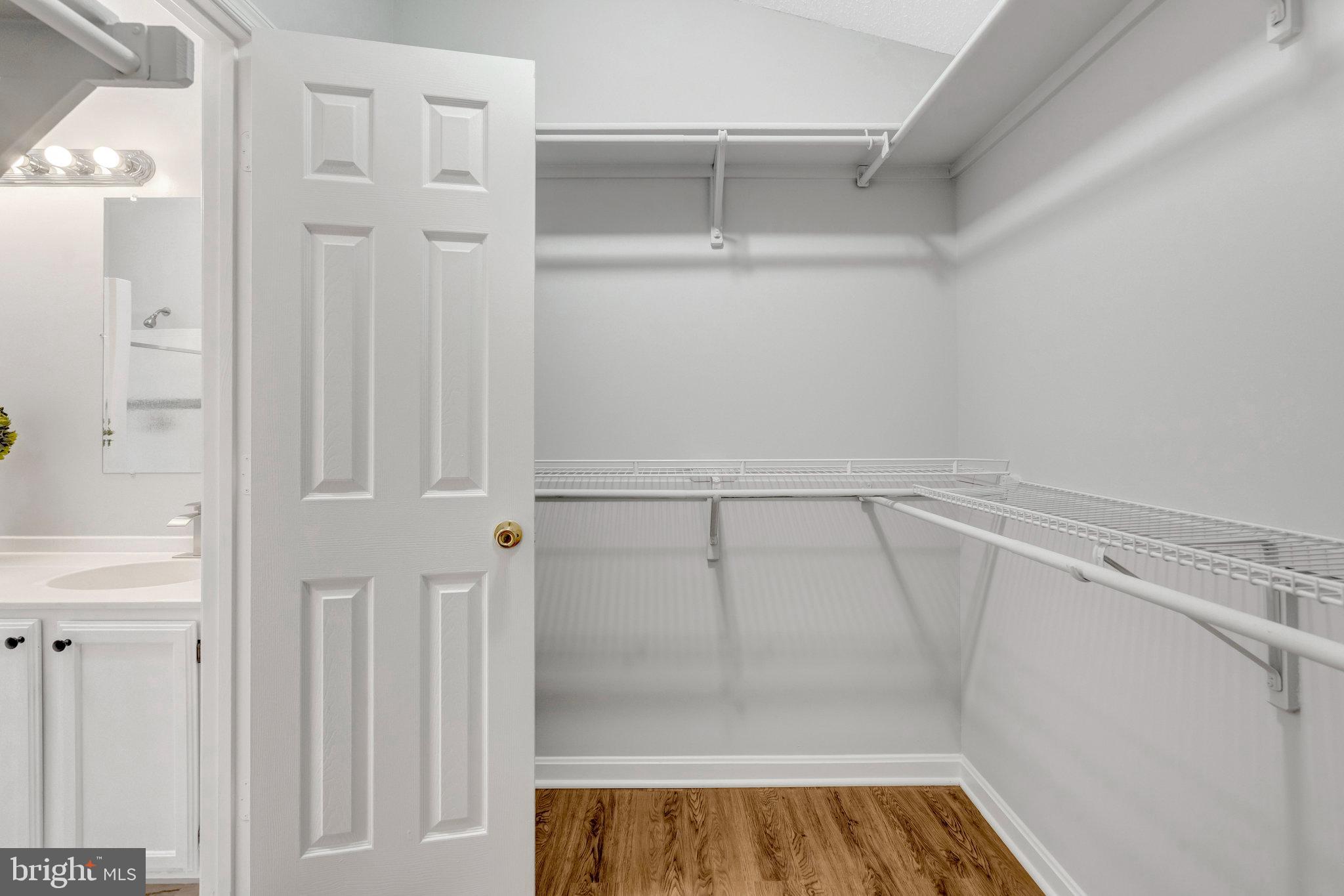 7905 Rebel Walk Drive Manassas, VA 20109 - Photo 26 of 51 a view of walk in closet with empty racks