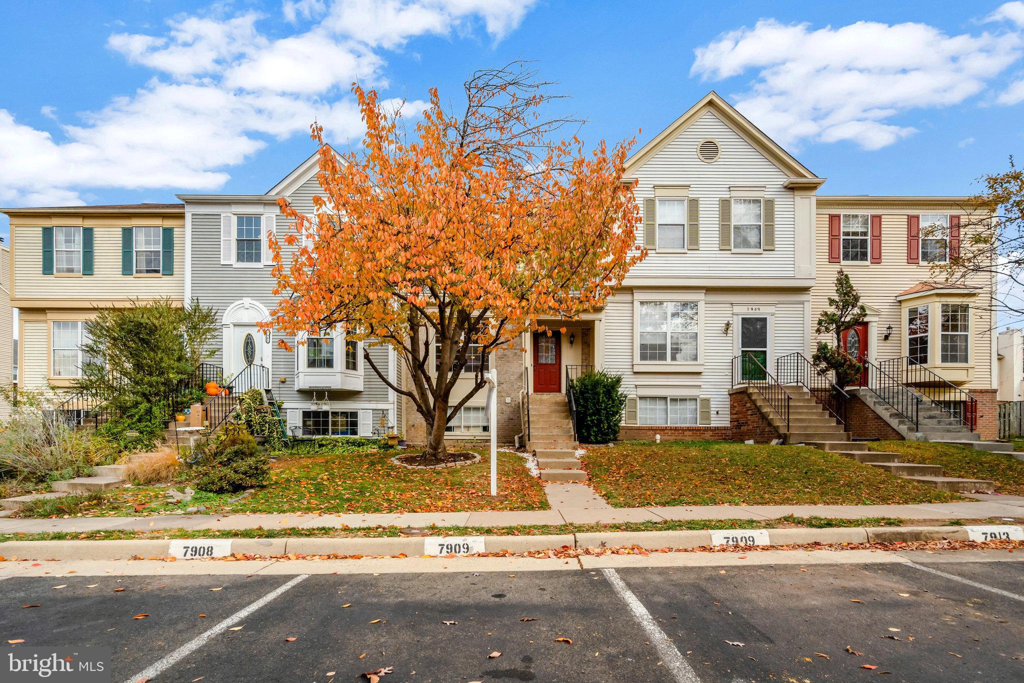7905 Rebel Walk Drive Manassas, VA 20109 - Photo 4 of 51 a front view of a house with a yard