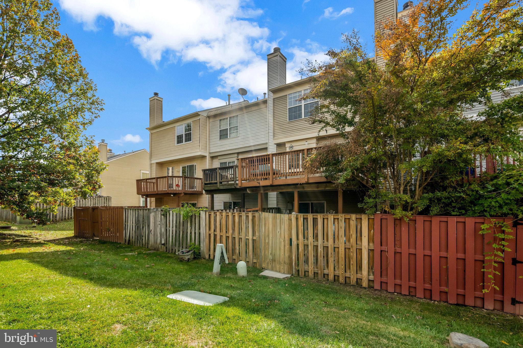 7905 Rebel Walk Drive Manassas, VA 20109 - Photo 49 of 51 a view of a house with backyard and garden