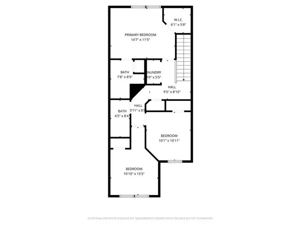 a picture of a bench in front of a door