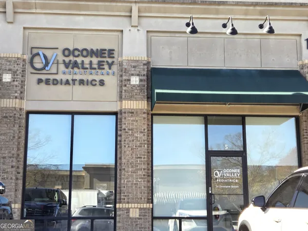 a front view of a retail shop