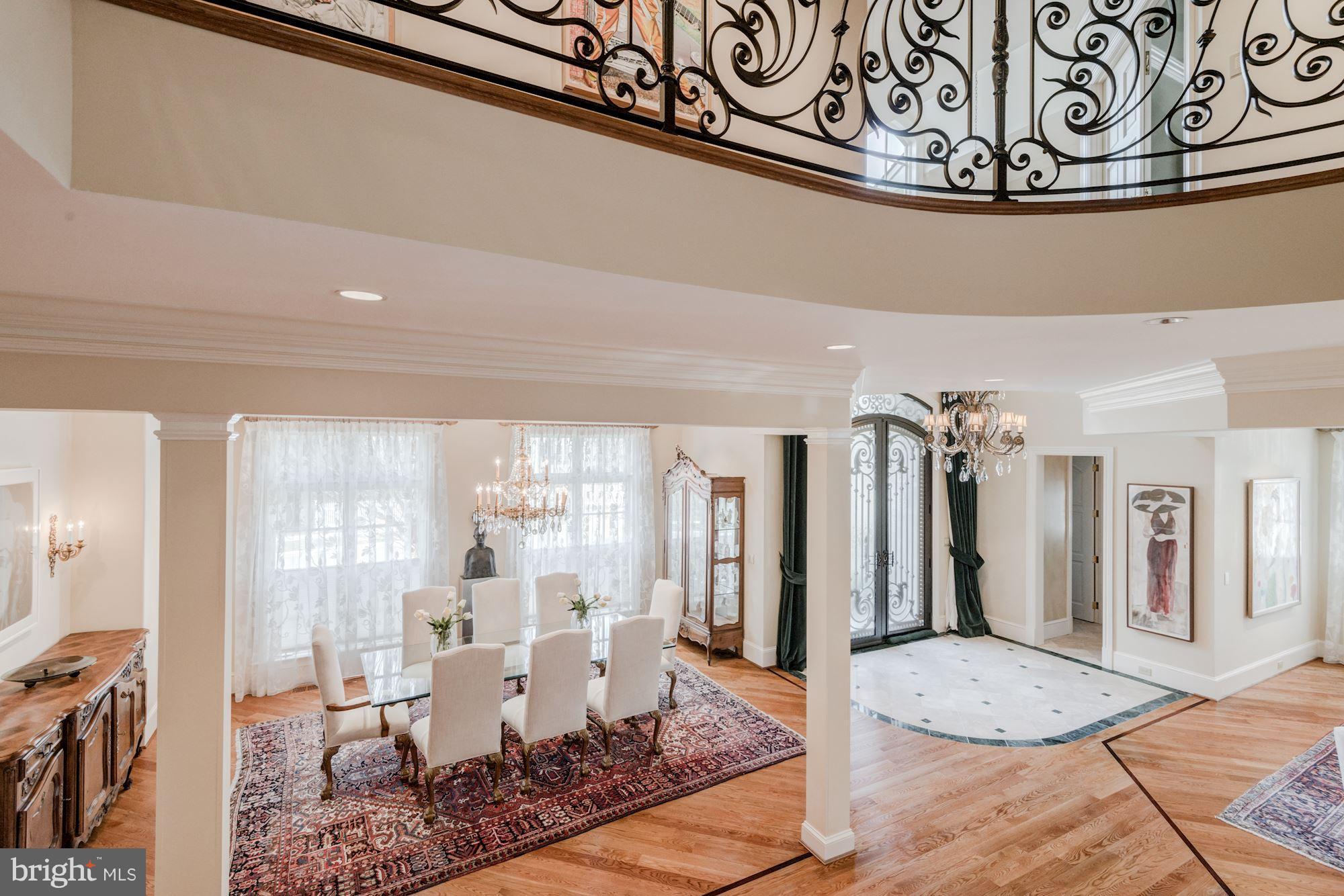 7515 Exeter Road Bethesda, MD 20814 - Photo 8 of 28 Living Room view from Stairwell