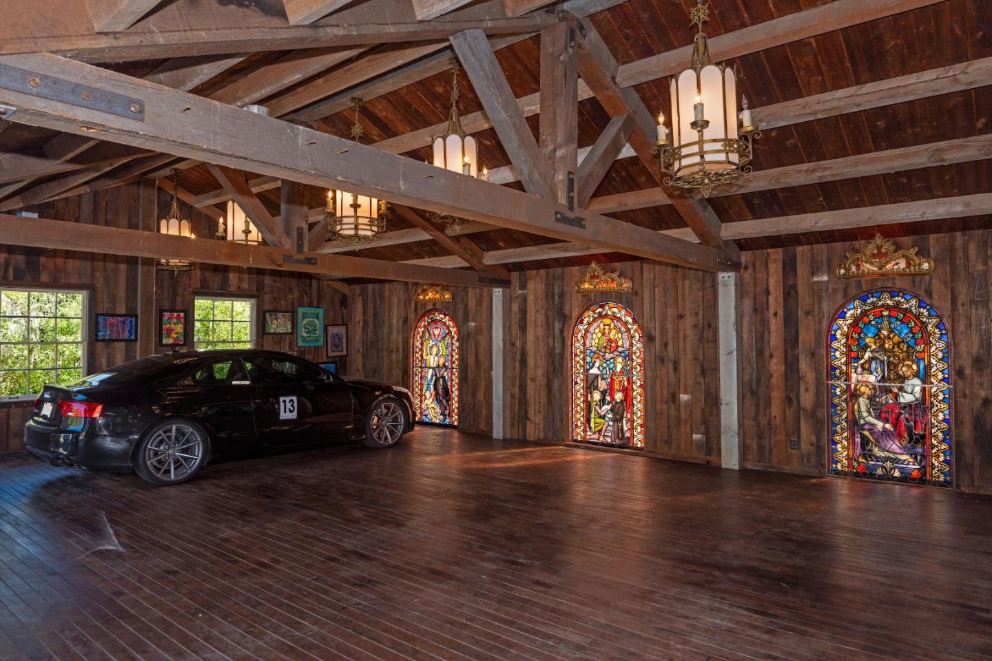1456 Riata Road Pebble Beach, CA 93953 - Photo 28 of 32 a view of a car garage