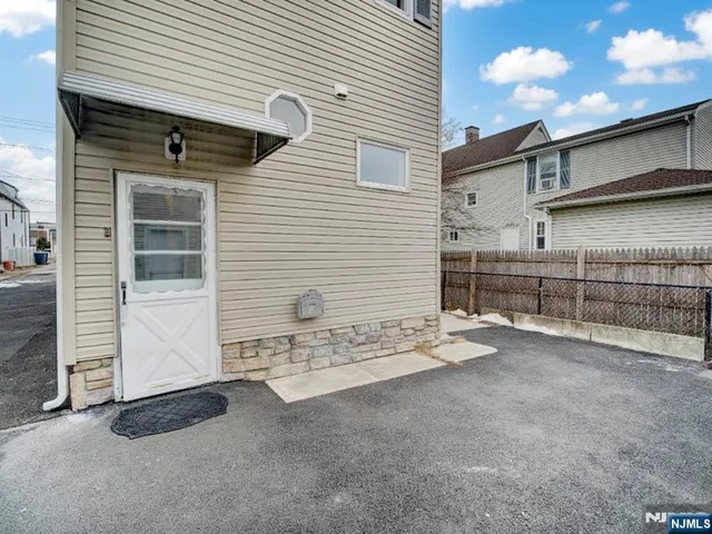 a view of a house with a door