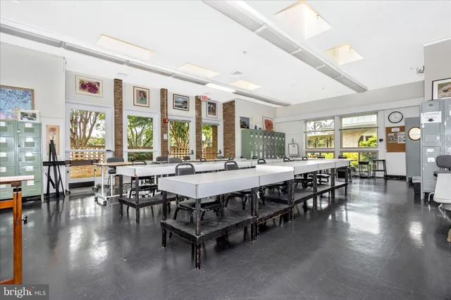 a sign that is on the side of a building