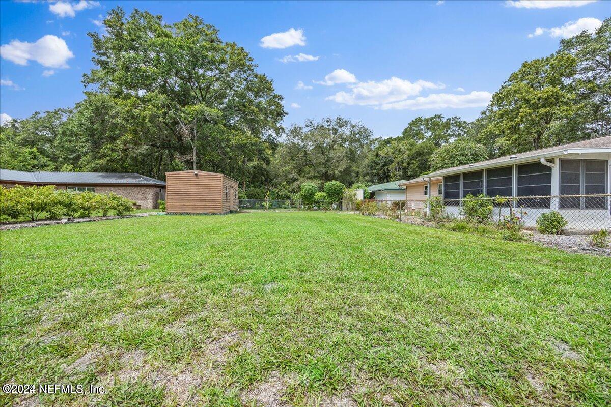 1328 Clements Road Jacksonville, FL 32211 - Photo 13 of 17 a view of a back yard
