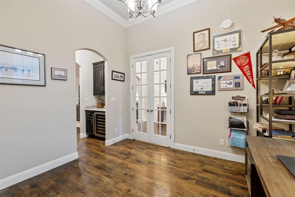 251 Hlavek Road Decatur, TX 76234 - Photo 9 of 33 a view of a living room with furniture and wooden floor