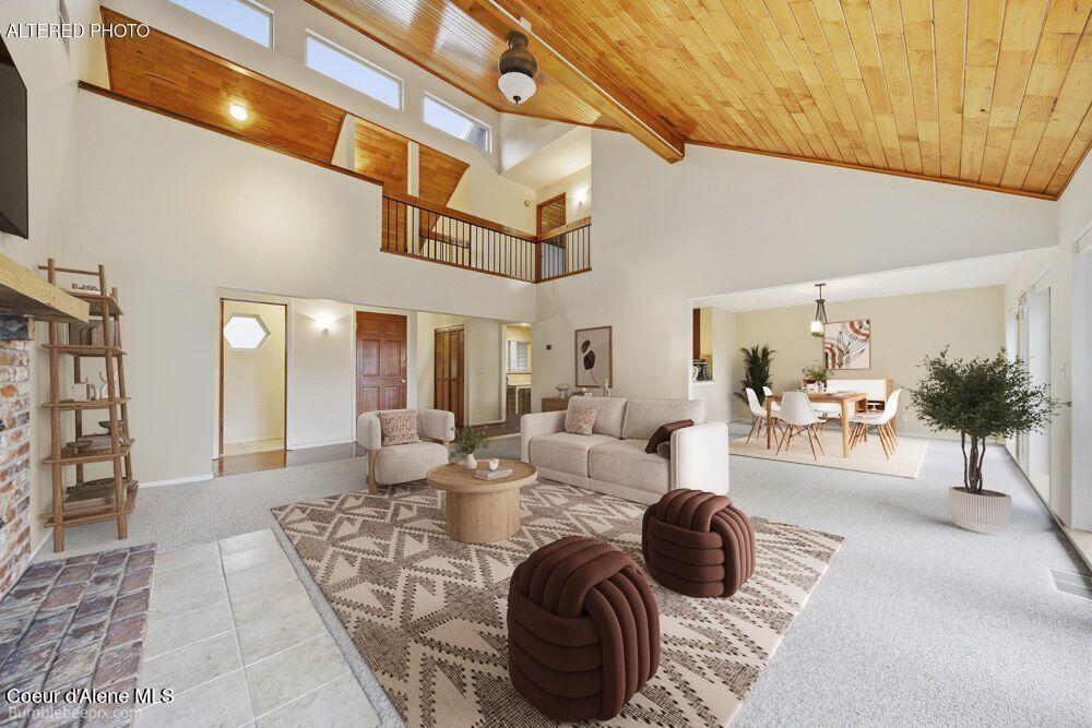 7722 West Clemetson Road Coeur D'Alene, ID 83814 - Photo 7 of 53 Living Room