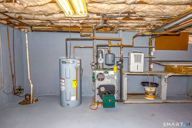 a view of storage and utility room