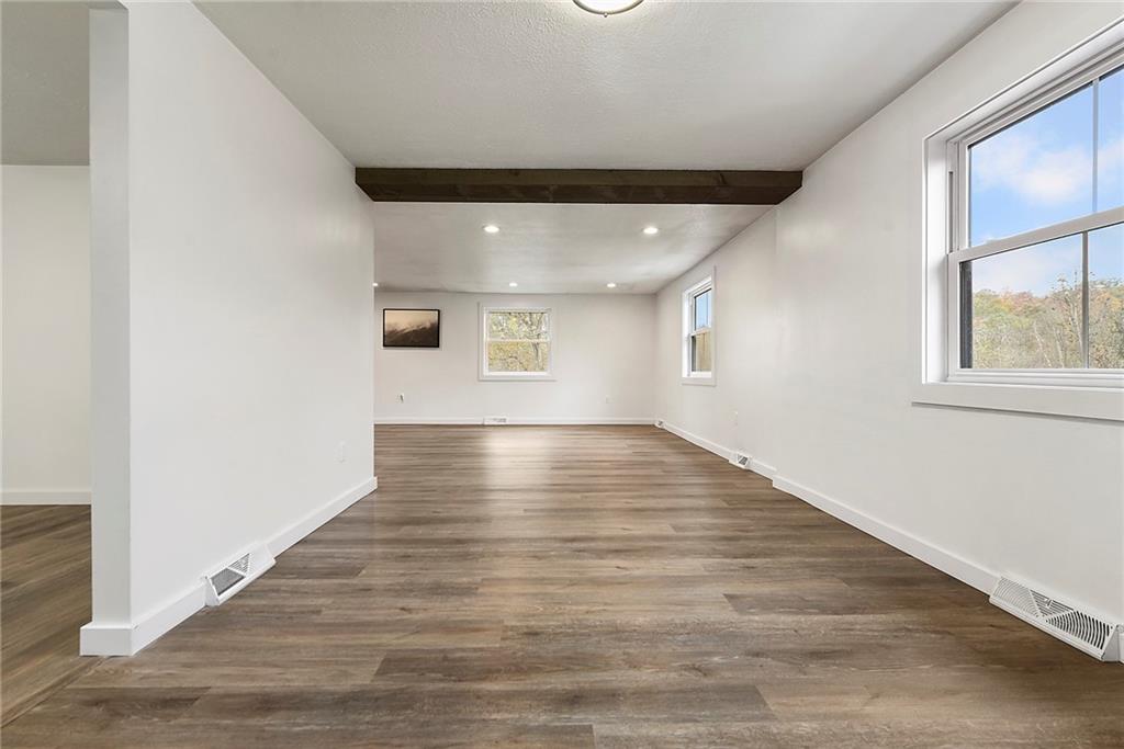 201 Joe Cain Road Bulger, PA 15019 - Photo 21 of 49 an empty room with wooden floor and windows