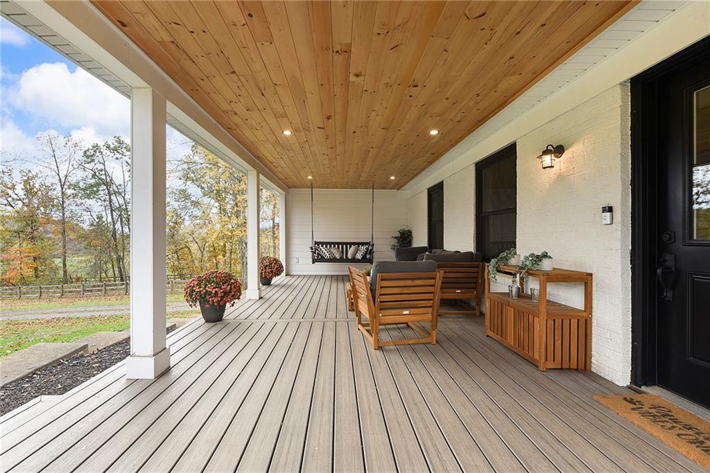 201 Joe Cain Road Bulger, PA 15019 - Photo 6 of 49 a outdoor space with wooden floor and windows