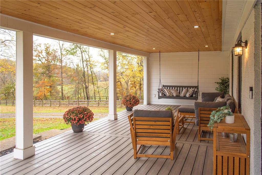 201 Joe Cain Road Bulger, PA 15019 - Photo 7 of 49 a living room with furniture a wooden floor and a large window