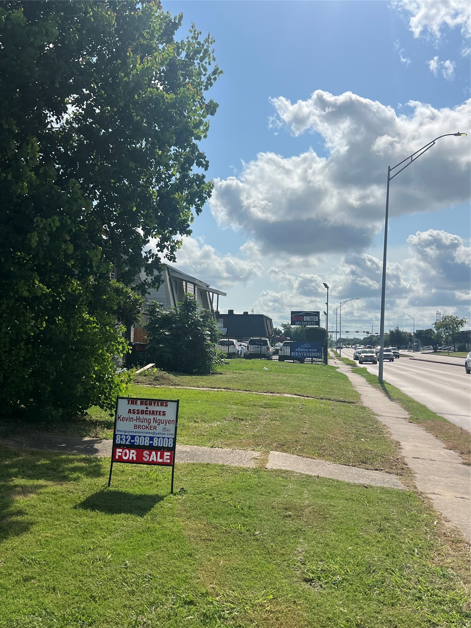 12048 Beechnut Street Houston, TX 77072 - Photo 20 of 21 a swimming pool with outdoor seating and yard