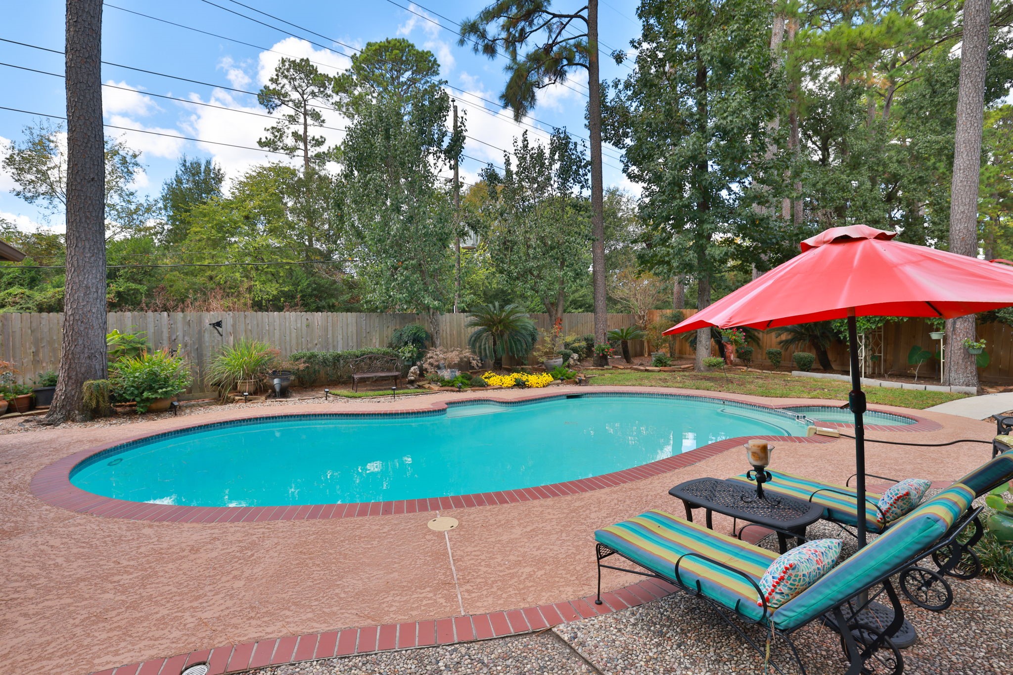 16123 Chasemore Drive Spring, TX 77379 - Photo 46 of 50 There are no back neighbors behind the home offering a quiet retreat for relaxation and entertaining.