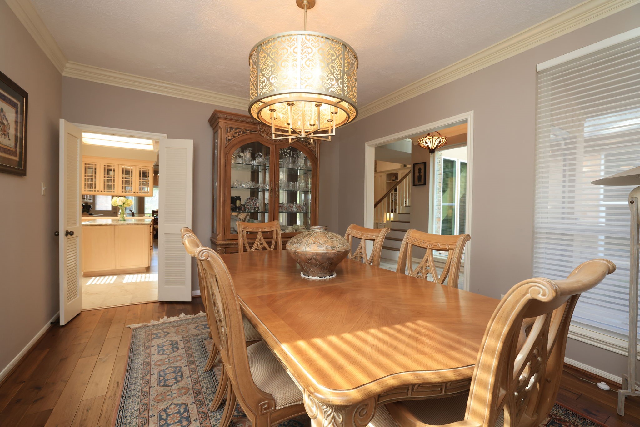 16123 Chasemore Drive Spring, TX 77379 - Photo 7 of 50 The dining room connects to a kitchen and offers loads of natural light from the foyer windows creating a welcoming ambiance.