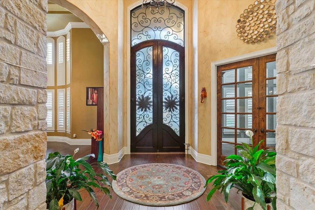 10020 Hidden Bluff Waco, TX 76657 - Photo 4 of 39 a view of a front door of house
