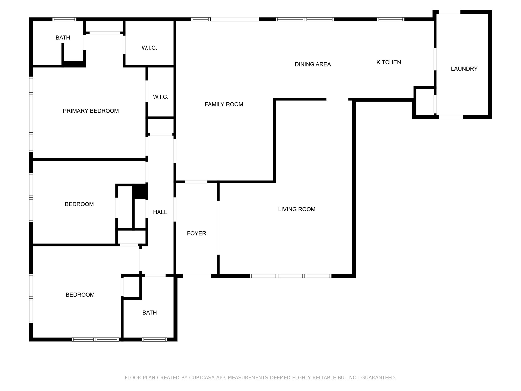 5419 Beechnut Street Houston, TX 77096 - Photo 28 of 28 Floor plan for reference purposes only.