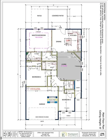 $256,600 | 1708 Spruce Knoll Street, Wellford, SC 29385