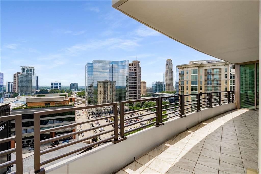 700 Park Regency Place Northeast, Unit 2201 Atlanta, GA 30326 - Photo 29 of 47 a view of city with balcony