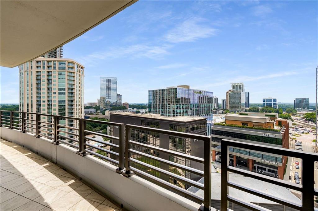 700 Park Regency Place Northeast, Unit 2201 Atlanta, GA 30326 - Photo 30 of 47 a view of city from balcony