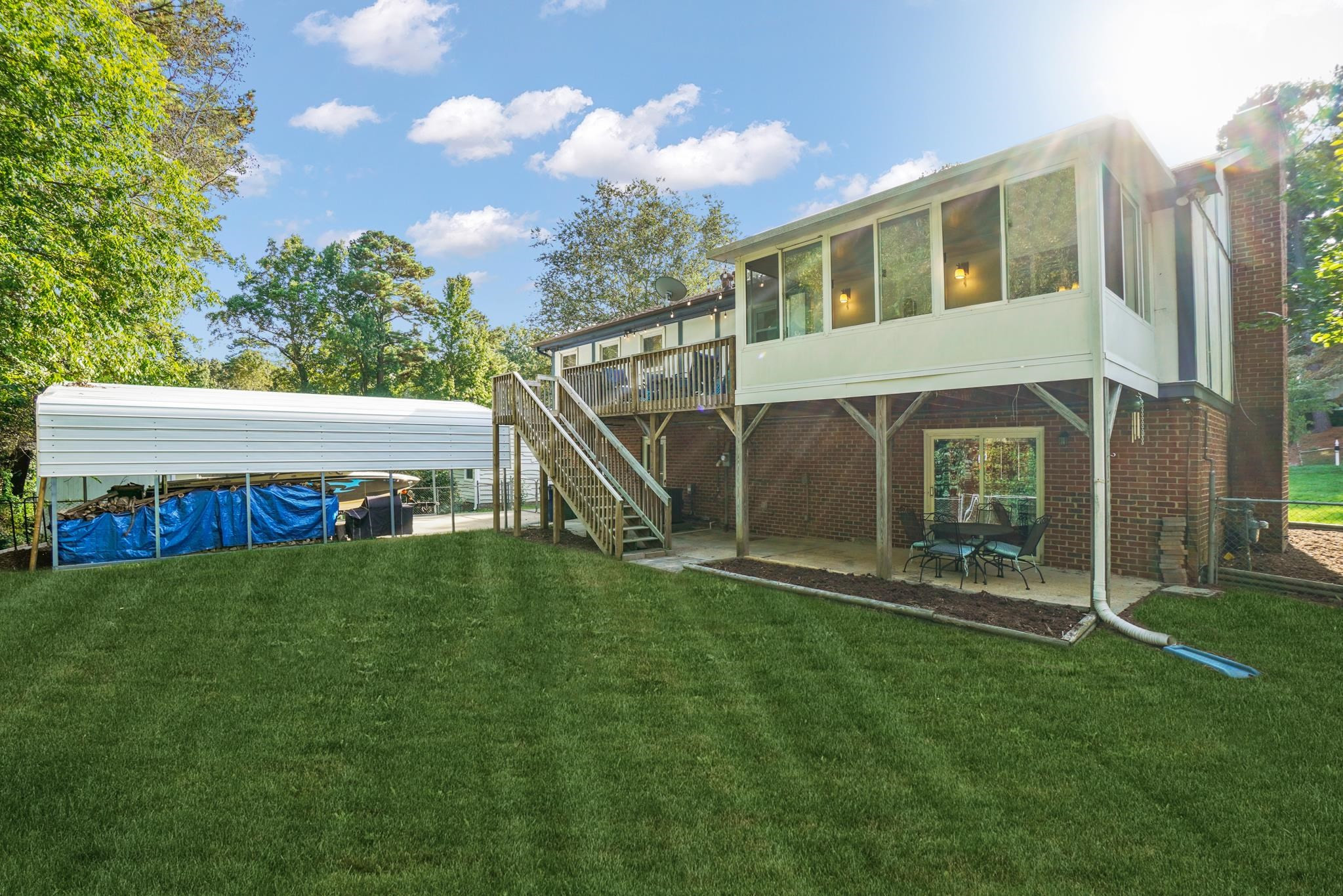 5305 Old Forge Circle Raleigh, NC 27609 - Photo 21 of 25 Exterior Back