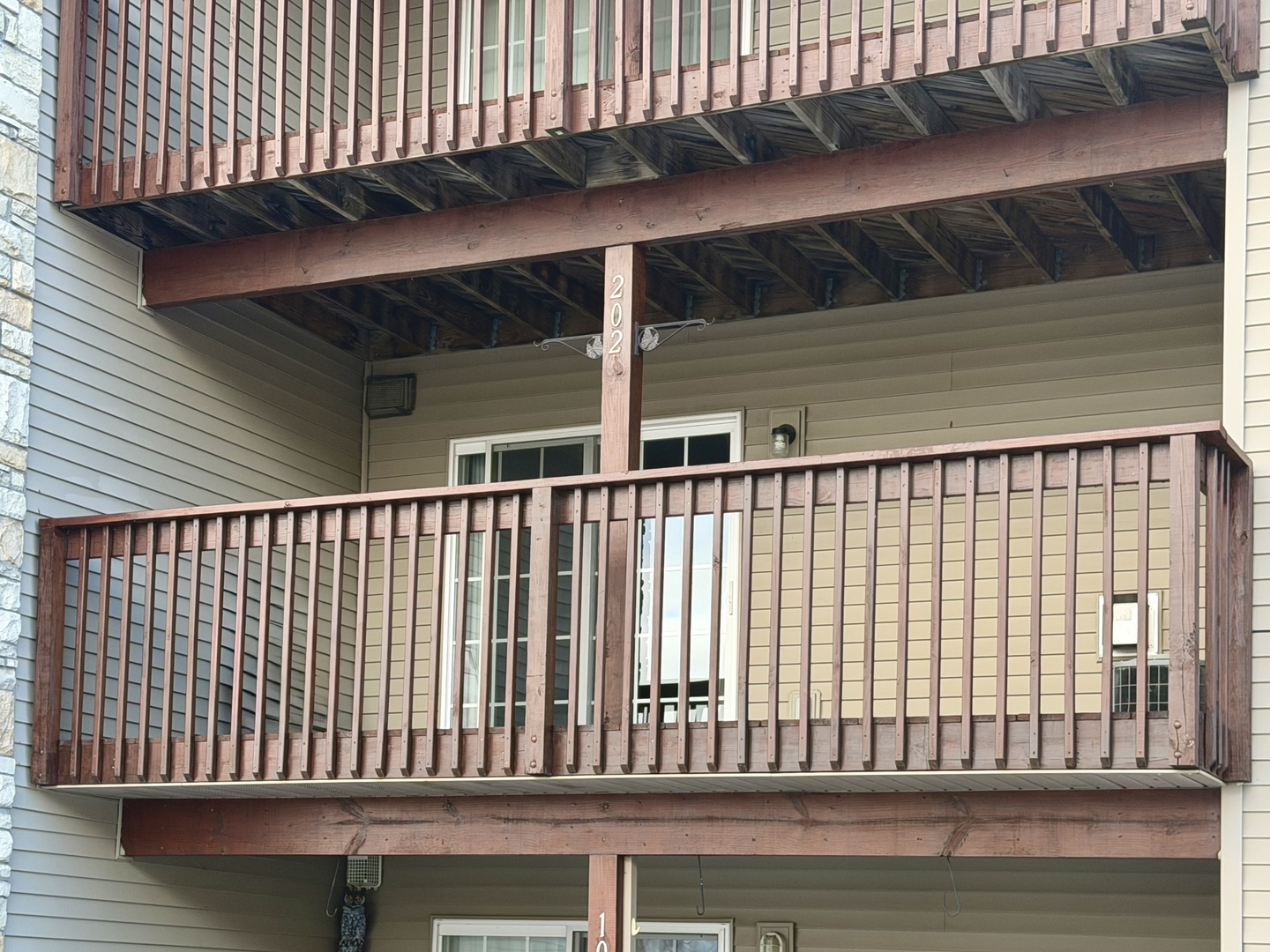 213 East Price Street, Unit 202 Eldridge, IA 52748 - Photo 18 of 20 a view of a balcony