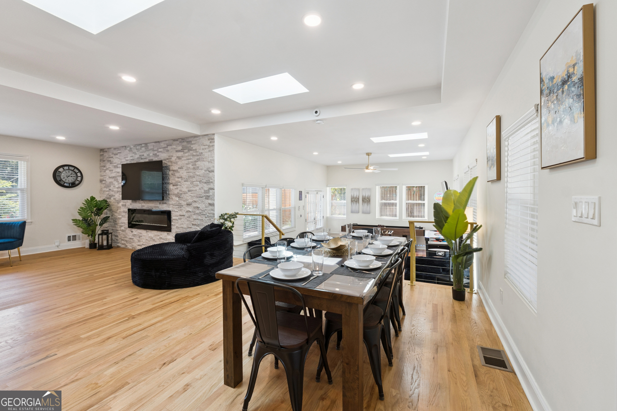 2139 Cedarbrook Court Southeast Atlanta, GA 30316 - Photo 16 of 69 a living room with furniture and wooden floor