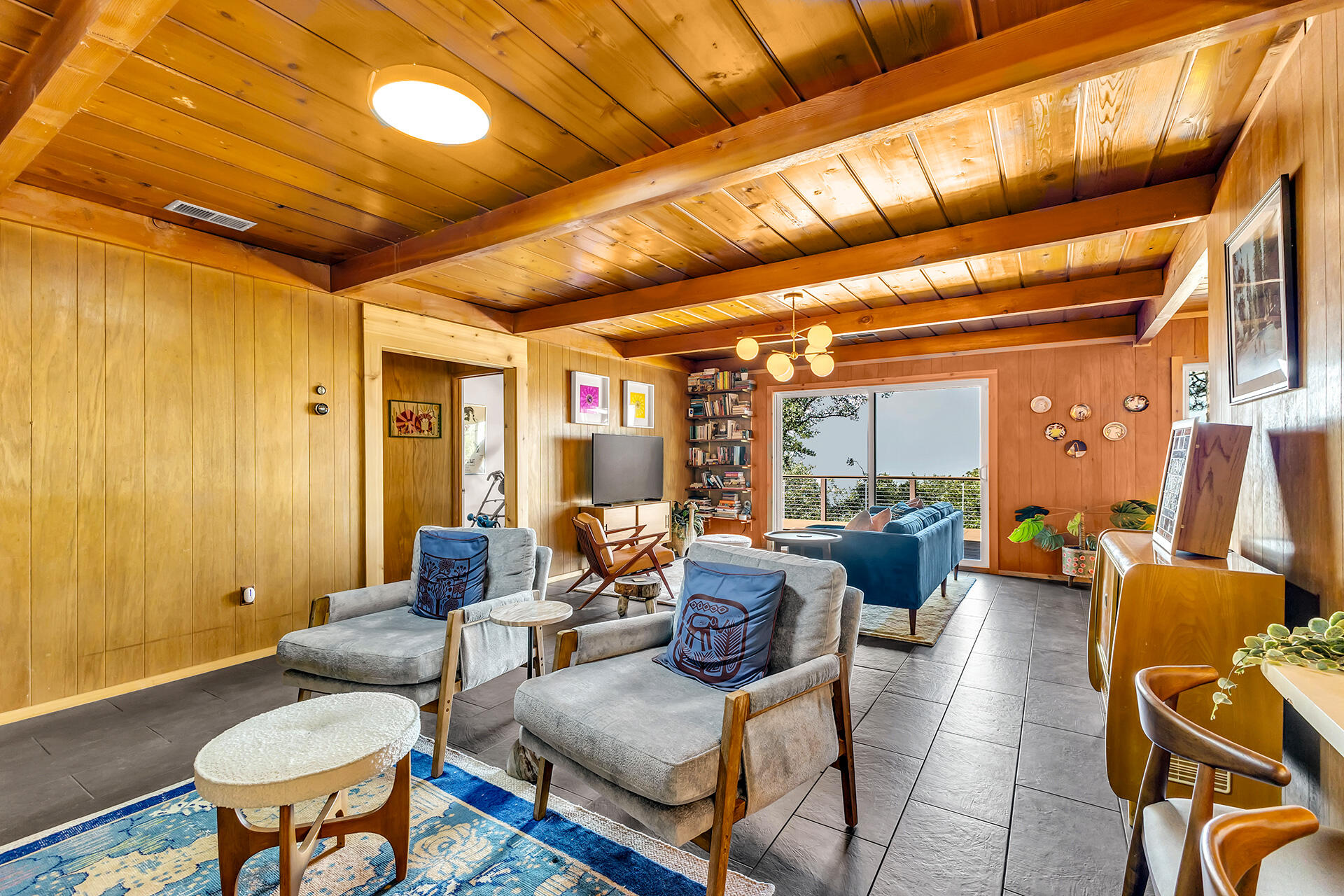 52300 Sylvan Way Idyllwild, CA 92549 - Photo 19 of 88 a living room with furniture and a large window