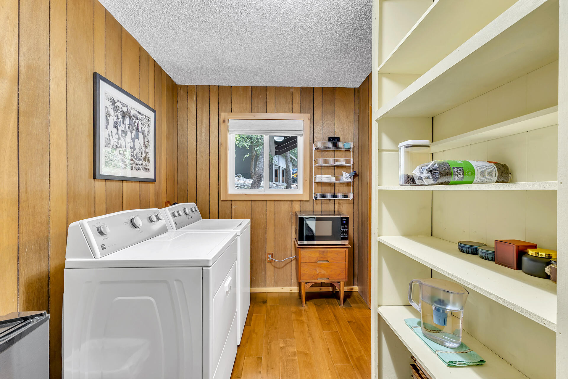 52300 Sylvan Way Idyllwild, CA 92549 - Photo 49 of 88 a utility room with a sink a washer and dryer