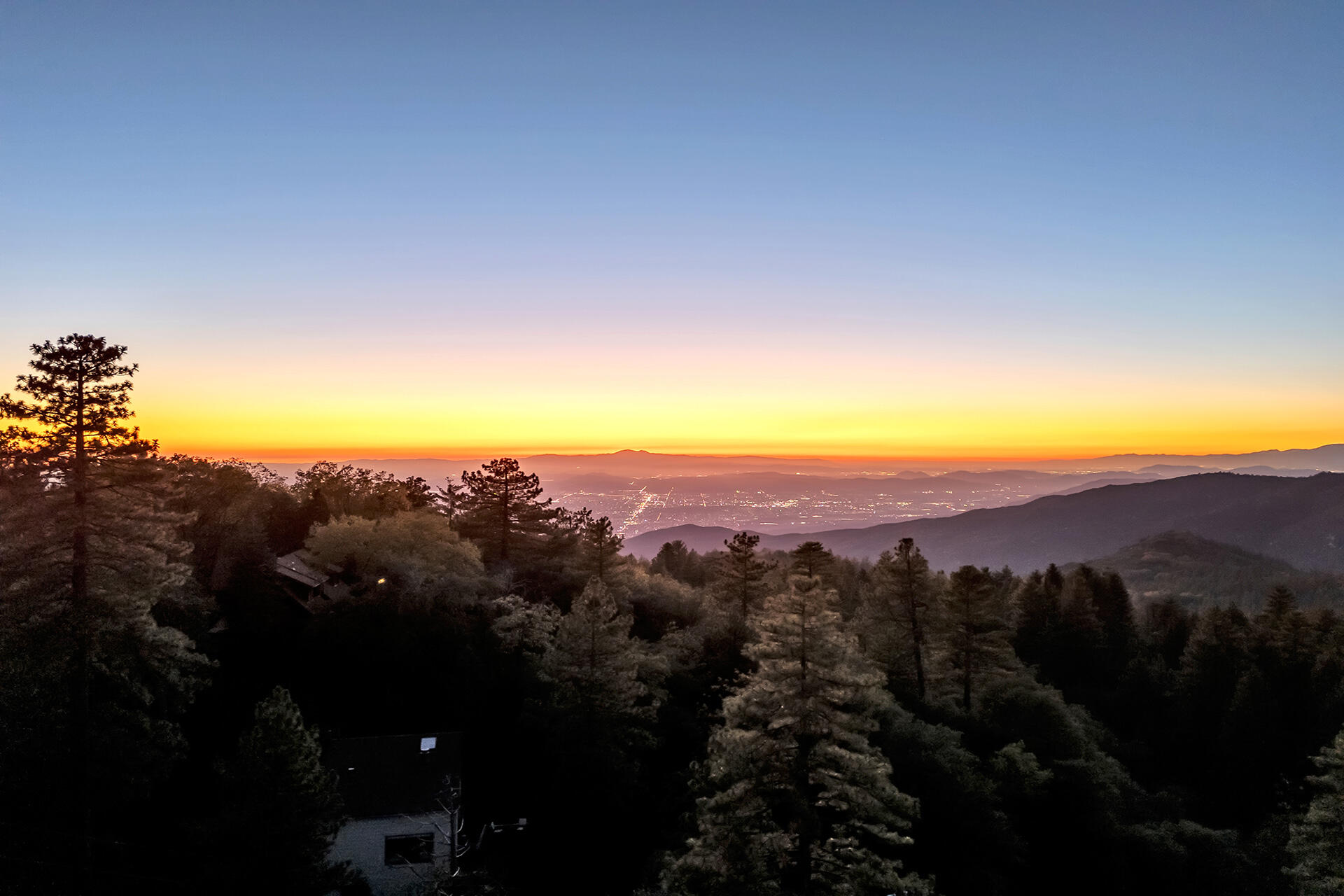 52300 Sylvan Way Idyllwild, CA 92549 - Photo 77 of 88 a view of a city with mountains in the background