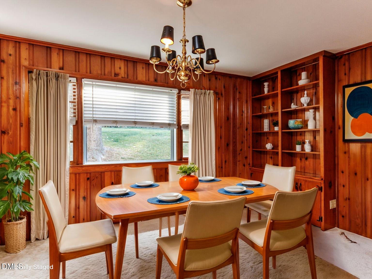 1332 Banbury Road Raleigh, NC 27607 - Photo 17 of 46 a dining room with furniture window and outside view