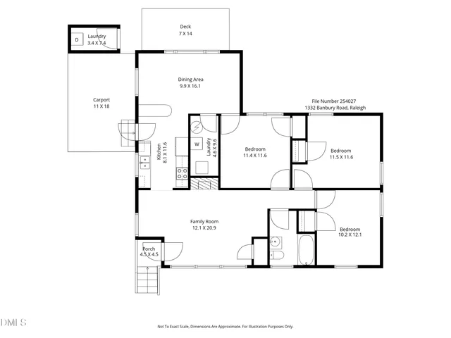 $619,900 | 1332 Banbury Road, Raleigh, NC 27607
