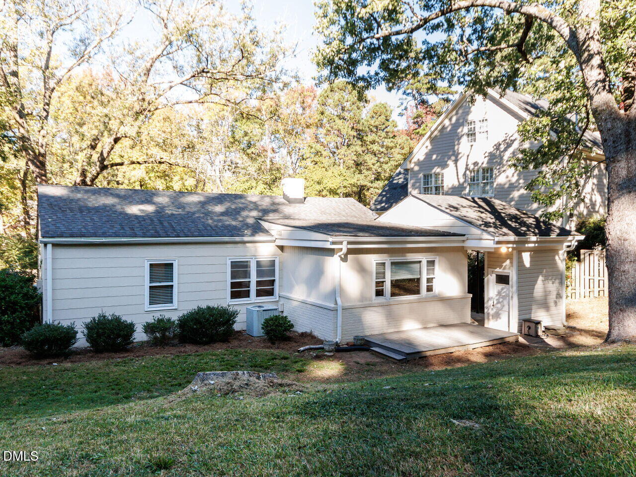 1332 Banbury Road Raleigh, NC 27607 - Photo 35 of 46 a front view of house with yard and green space