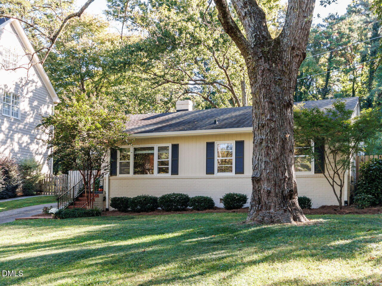 1332 Banbury Road Raleigh, NC 27607 - Photo 43 of 46 a view of a house with a backyard