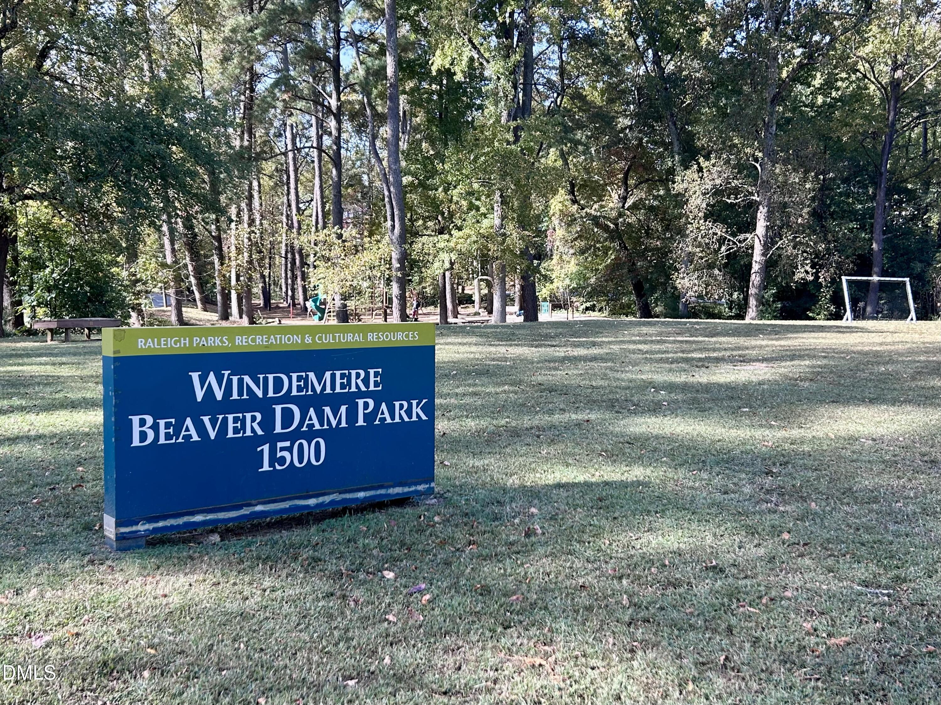1332 Banbury Road Raleigh, NC 27607 - Photo 45 of 46 a view of outdoor space with sign board