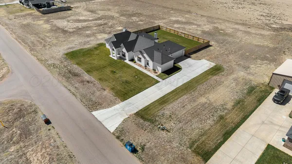 an aerial view of a bathroom