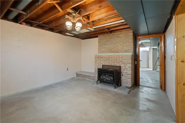 a view of a room with a flat screen tv