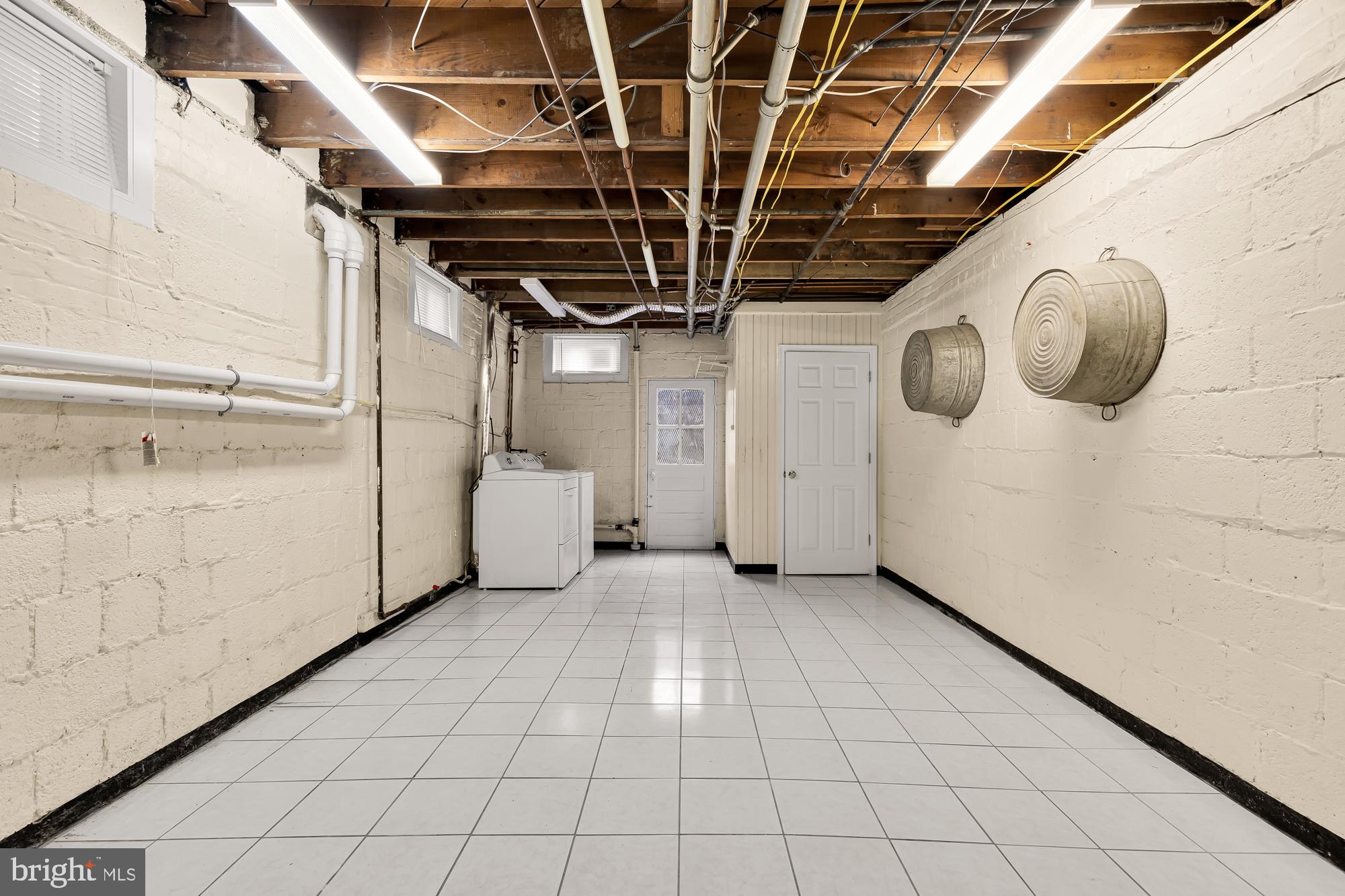 4205 20th Street Northeast Washington, DC 20018 - Photo 32 of 37 Laundry / Workshop with Bathroom 3 (1/4)