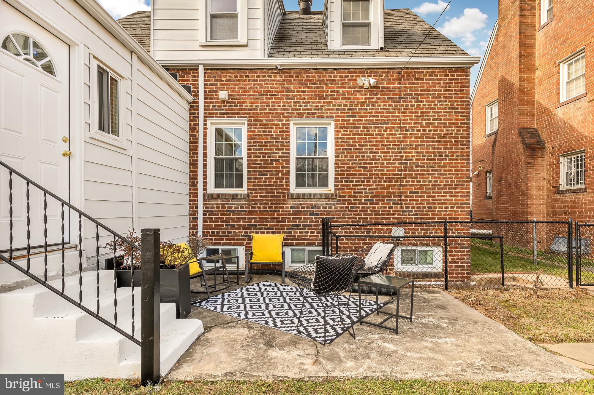 4205 20th Street Northeast Washington, DC 20018 - Photo 35 of 37 Rear Patio