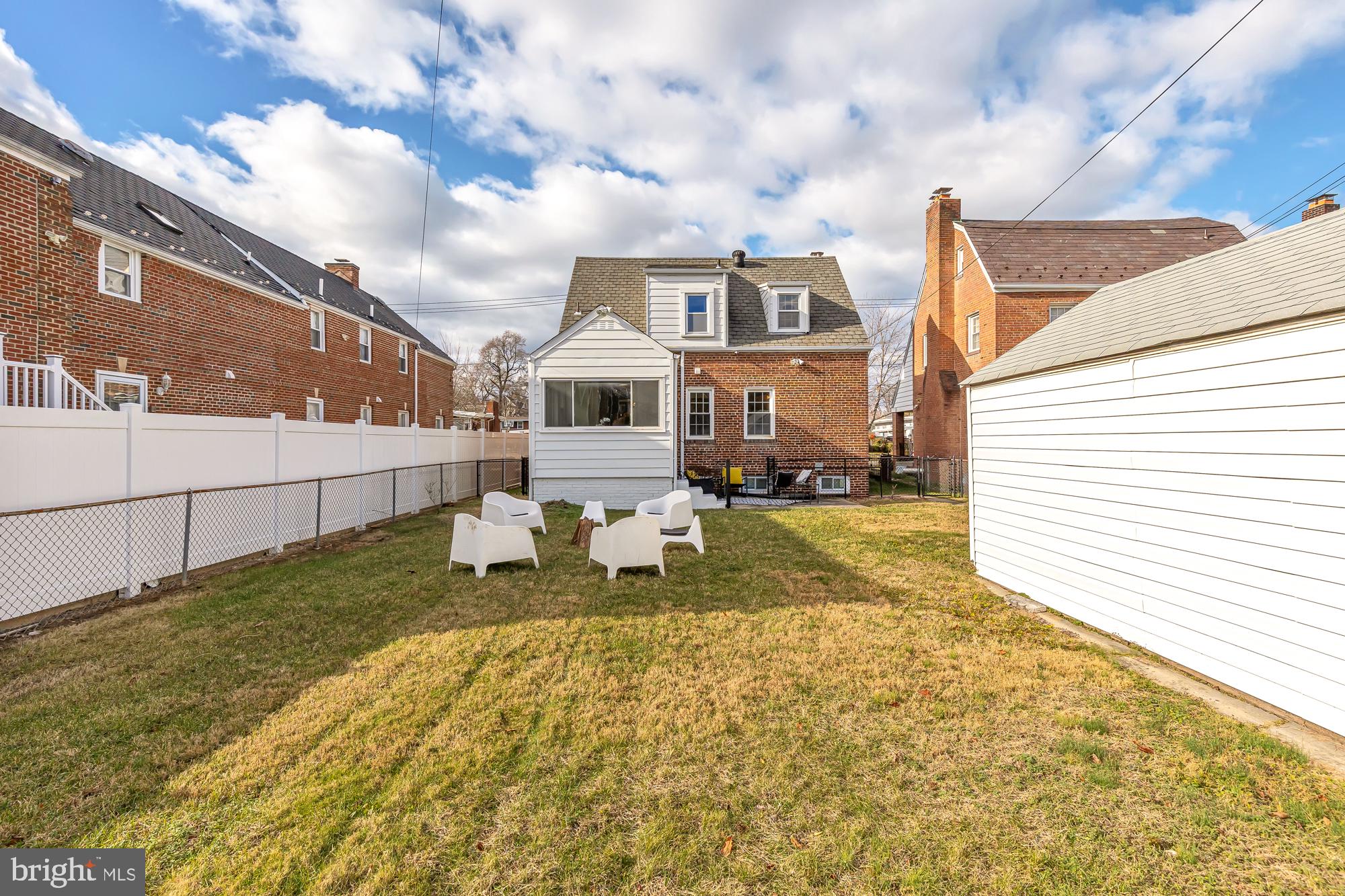 4205 20th Street Northeast Washington, DC 20018 - Photo 36 of 37 Rear Yard & Garage
