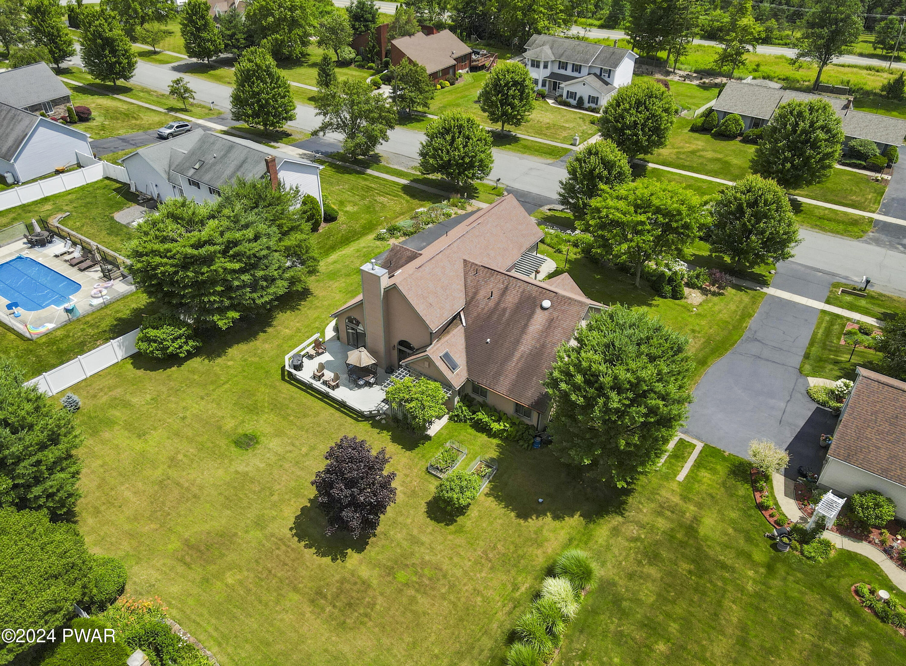 916 Clearview Road Moscow, PA 18444 - Photo 59 of 61 View From Above