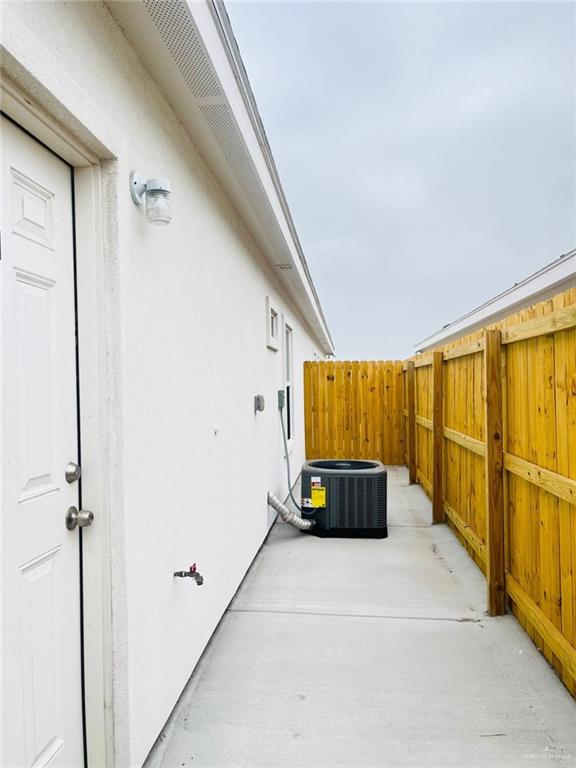 3302 Wolf Creek Avenue, Unit 1 Edinburg, TX 78541 - Photo 2 of 11 a view of a back door with wooden floor